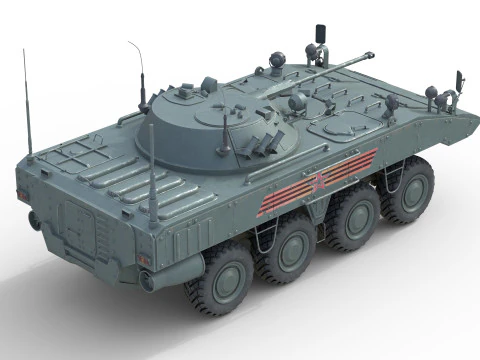 10 Military Vehicles Collection V15 3D Model
