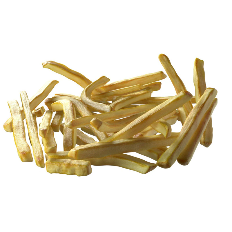 Patates kızartması yığını 3D Model .c4d .max .obj .3ds .fbx .stl .blend 