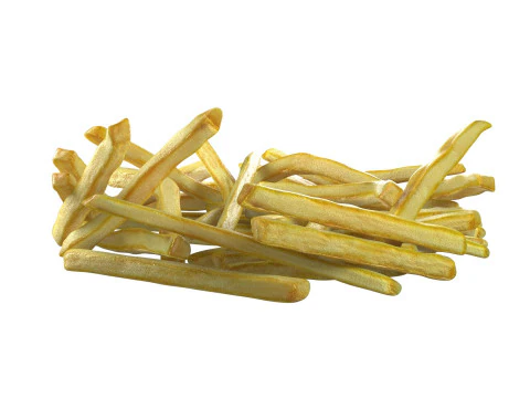 Patates kızartması yığını 3D Model