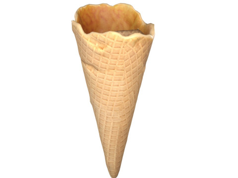 Icecream cone 3 3D Модель