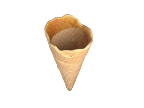 Icecream cone 3 3D Model
