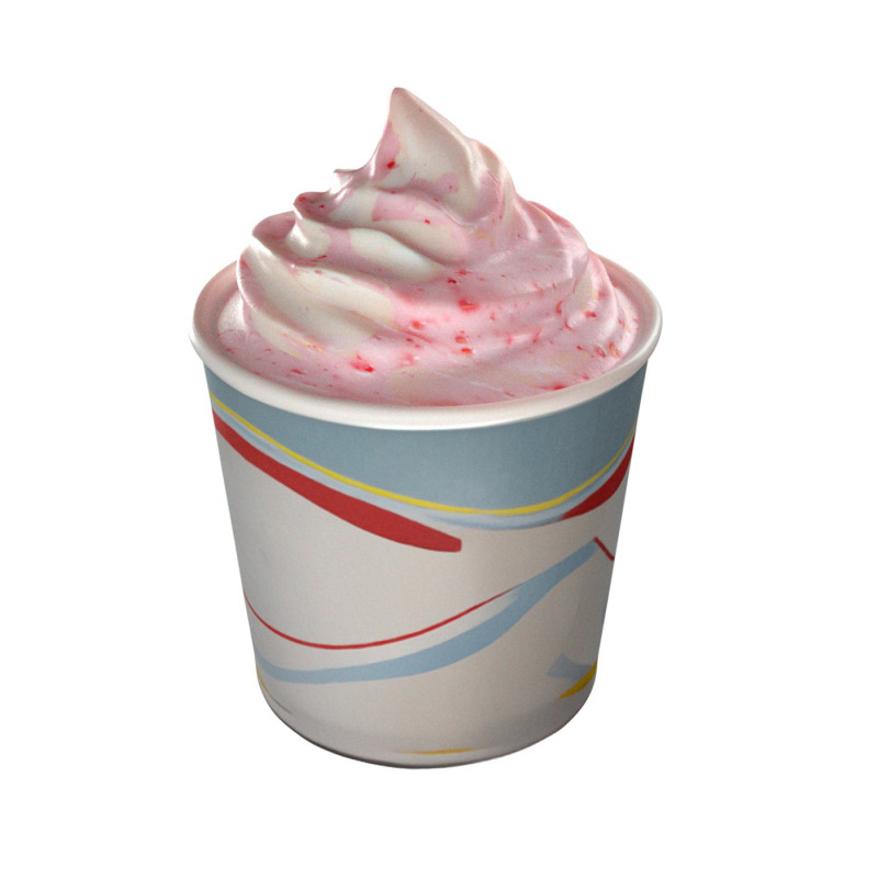 Chocolate Sundae 3D Model .c4d .max .obj .3ds .fbx .stl .blend