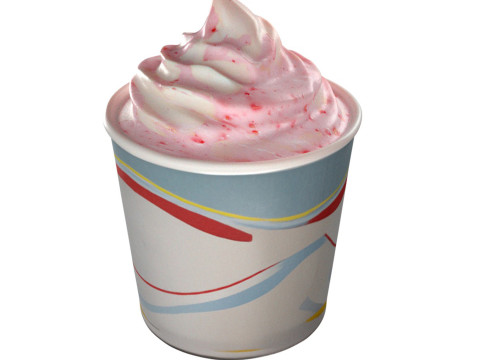 Chocolate Sundae 3D Model