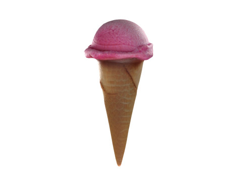 Ice Cream Cone 4 3D 模型