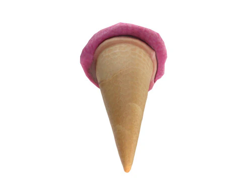 Ice Cream Cone 4 3D Model