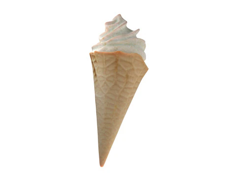 Ice Cream Cone 5 3D Model