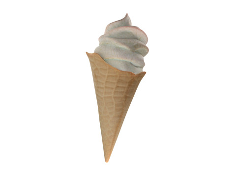 Ice Cream Cone 5 3D 모델