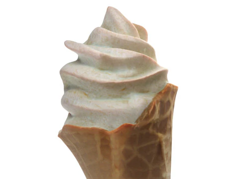 Ice Cream Cone 5 3D Model