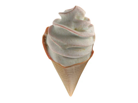Ice Cream Cone 5 3D Model