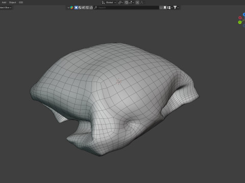 McDonalds Wrapped burger Model 3D
