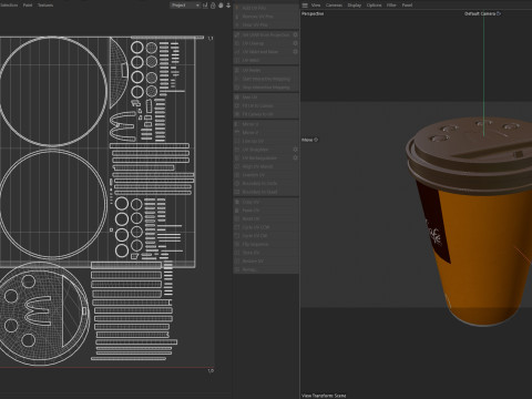 McDonalds Coffee Cup 3D Model