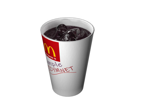 McDonalds Cola 3D Model