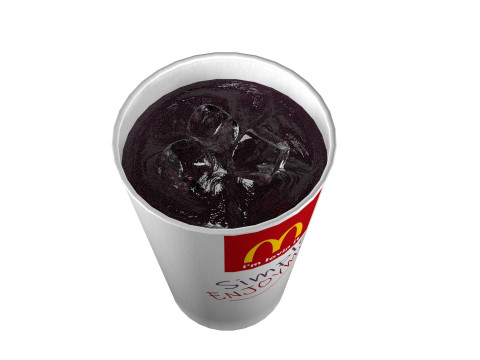 McDonalds Cola 3D Model
