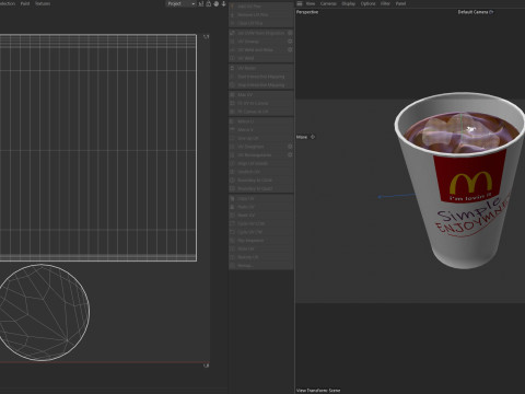 McDonalds Cola 3D Model