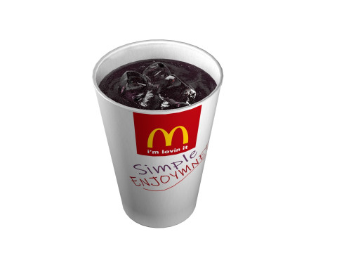 McDonalds Food Pack Modelo 3D
