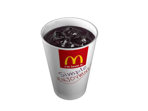 McDonalds Food Pack 3D Model
