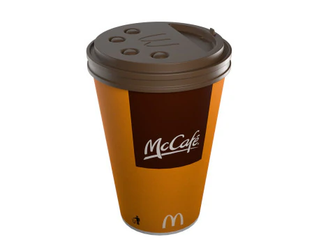 McDonalds Food Pack 3D Model