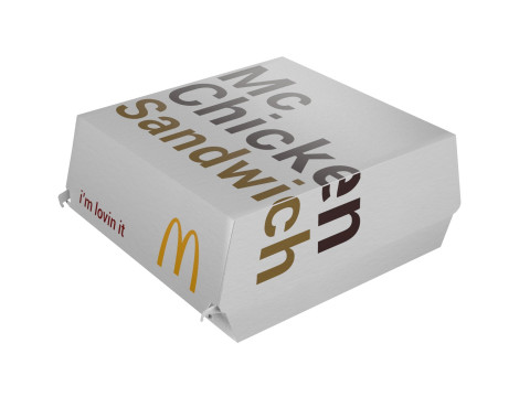 McDonalds Food Pack Modelo 3D