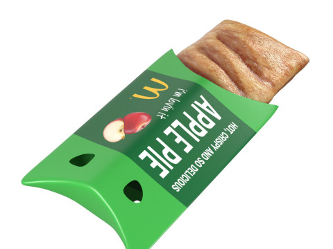 McDonalds Pie Model 3D