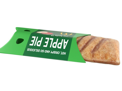 McDonalds Pie 3D Model