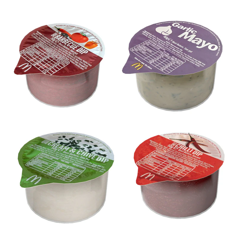 McDonalds Sauce 3D Model .c4d .max .obj .3ds .fbx .stl .blend 