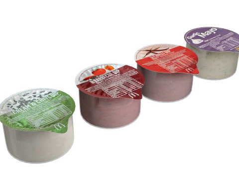 McDonalds Sauce 3D Model
