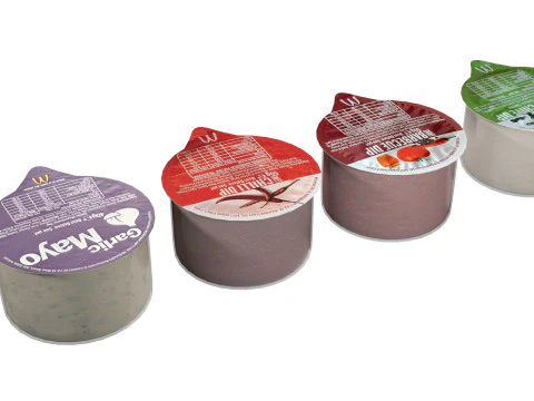 McDonalds Sauce 3D Model