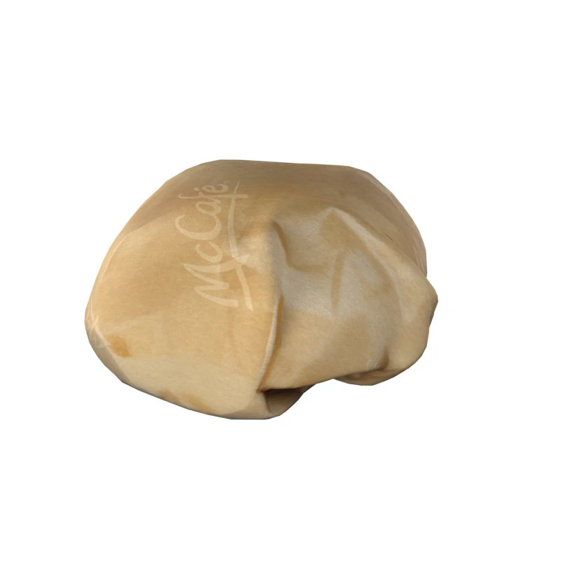 McDonalds Wrapped burger 3D Model .c4d .max .obj .3ds .fbx .stl .blend