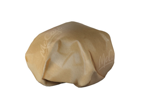 McDonalds Wrapped burger Modelo 3D