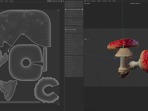 Mushroom 3 Model 3D