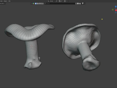 Mushroom 5 3D Model