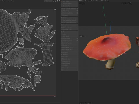 Mushroom 7 3D Model