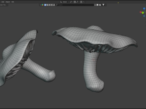 Mushroom 7 3D Model