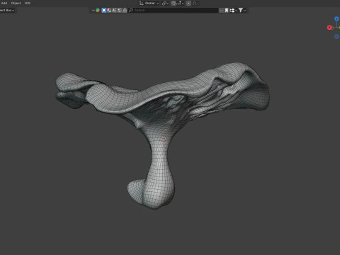 Mushroom 8 3D Model