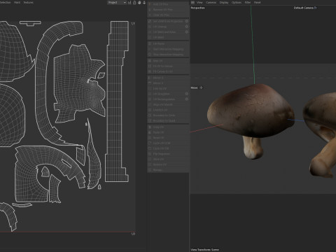 Mushroom 11 3D 모델