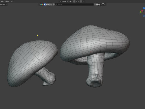 Mushroom 11 3D 모델