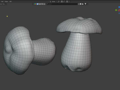 Mushroom 14 3D 模型