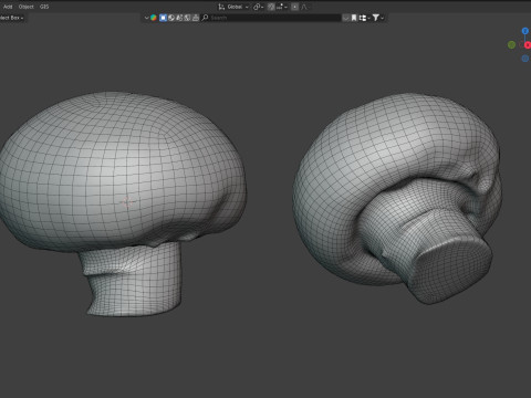 Mushroom 15 Modello 3D