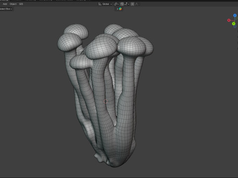 Mushroom 16 Modèle 3D