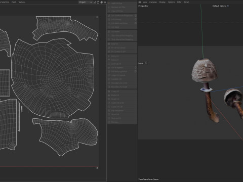 Mushroom 17 3D Модель