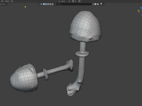 Mushroom 17 3D Модель