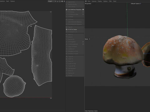 Cogumelo 18 Modelo 3D