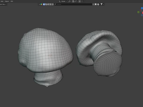 Cogumelo 18 Modelo 3D