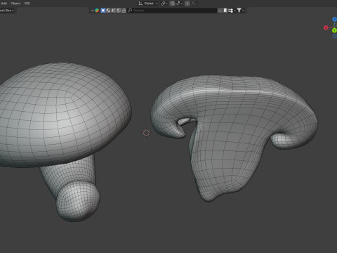 Mushroom 19 Model 3D
