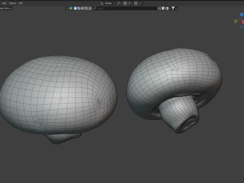 Cogumelo 20 Modelo 3D