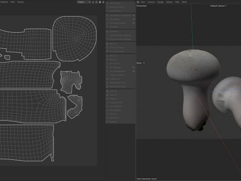 Cogumelo 22 Modelo 3D