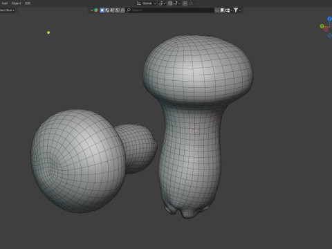 Mushroom 22 Model 3D
