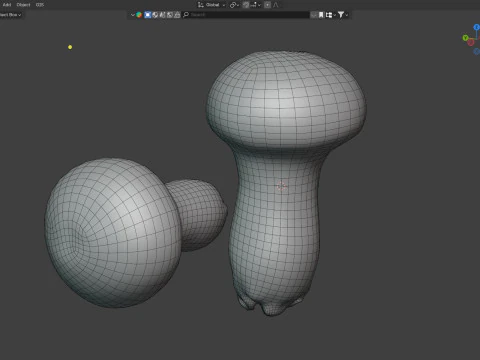 Cogumelo 22 Modelo 3D