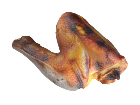 Asas de frango fritas Modelo 3D