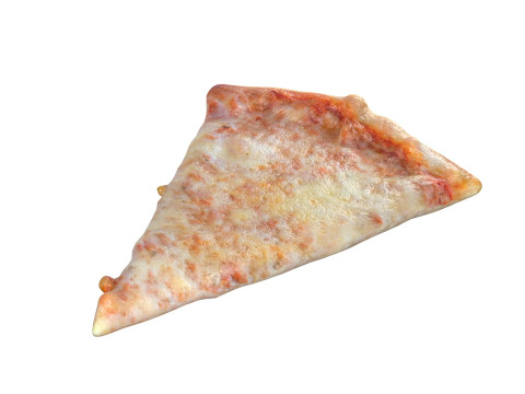 Pizza slice 1 Modelo 3D